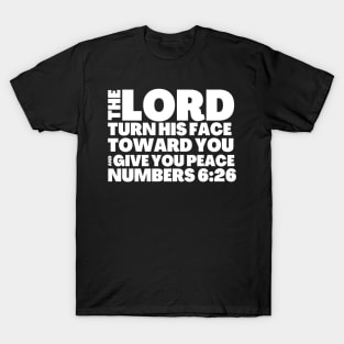 Numbers 6-26 His Face Shine Toward You T-Shirt